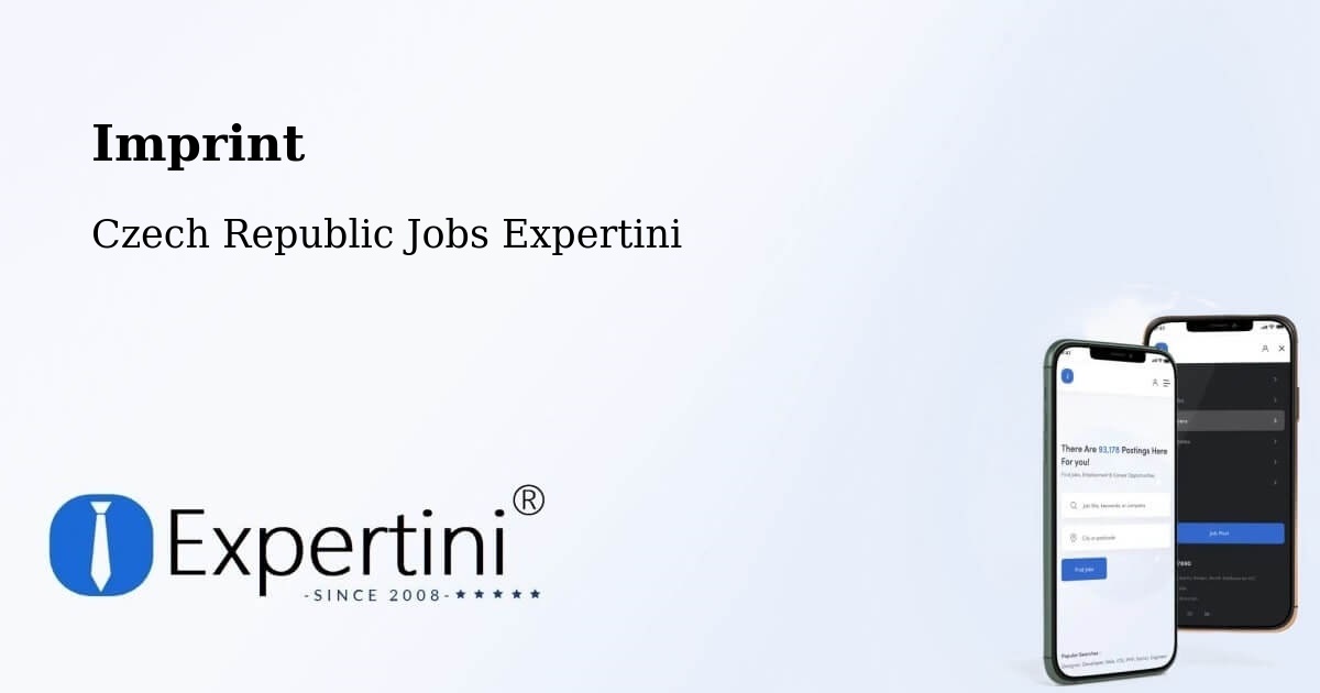 Imprint – Český Rudolec - Czech Republic Jobs Expertini